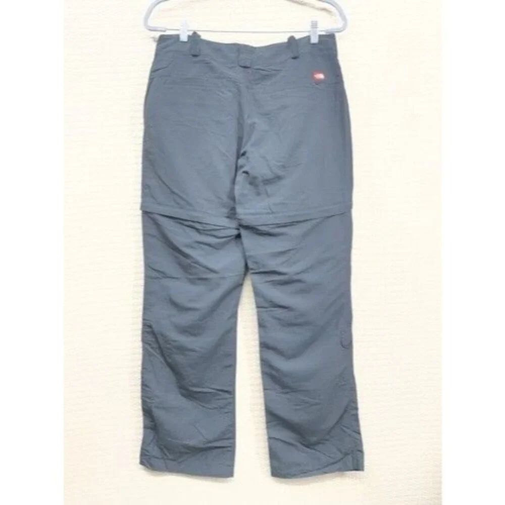 The North Face Hiking Convertible Zip Off Cargo Pants/Shorts Women Size 10 - Picture 10 of 11